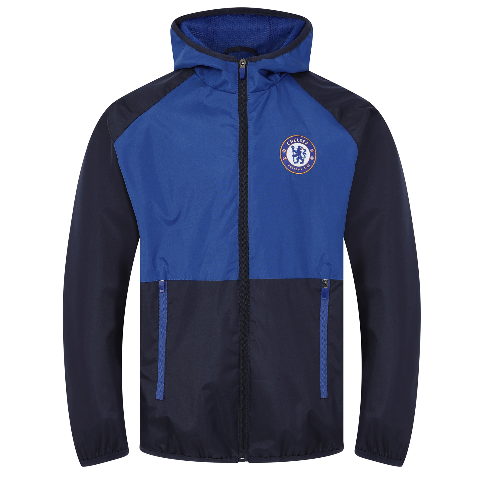 Chelsea FC Mens Jacket Shower Windbreaker OFFICIAL Football Gift eBay